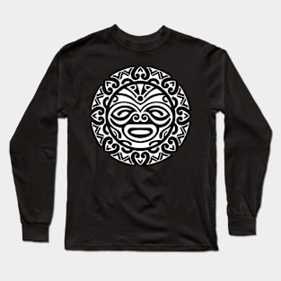 Tiki face Long Sleeve T-Shirt